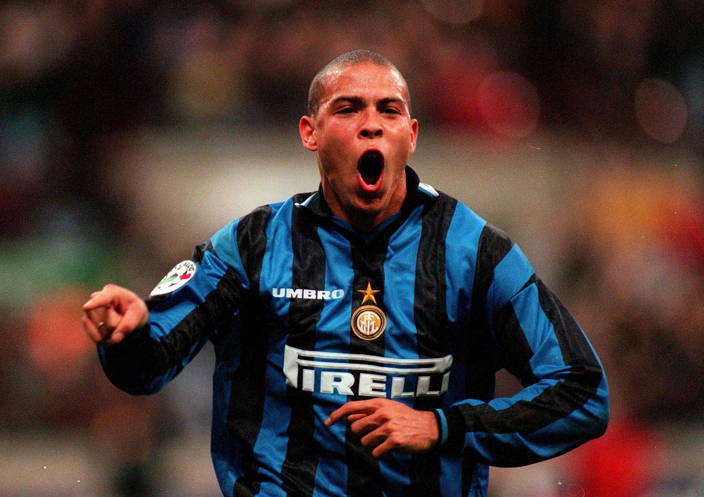 Ronaldo Nazario en el Inter de Milán