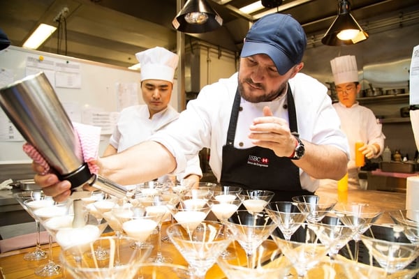 Dante Liporace es el actual chef de la Casa Rosada y viajó especialmente para esta edición especial de Masters of Food & Wine