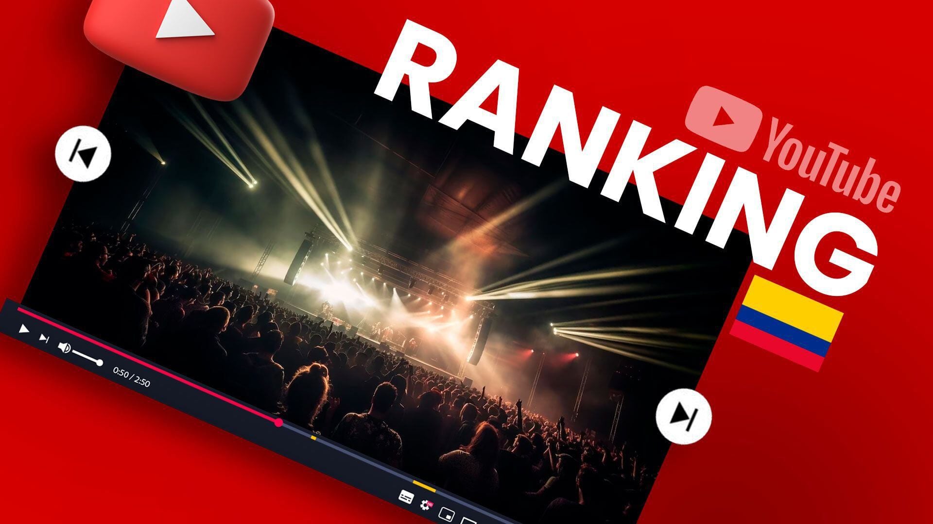 Lista de los 10 videos más populares hoy en YouTube Colombia