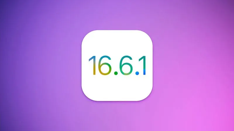 Llega iOS 16.6.1 para solventar un agujero de seguridad en iPhone. (Apple)