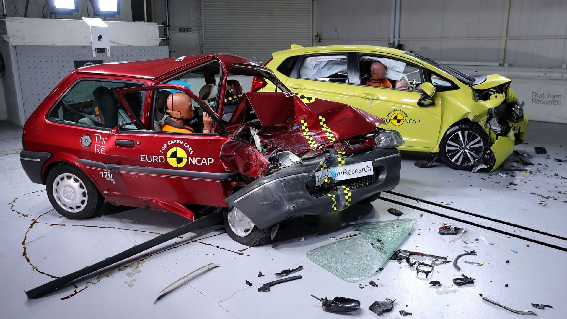 Several collisions are carried out per week at the ADAC laboratory