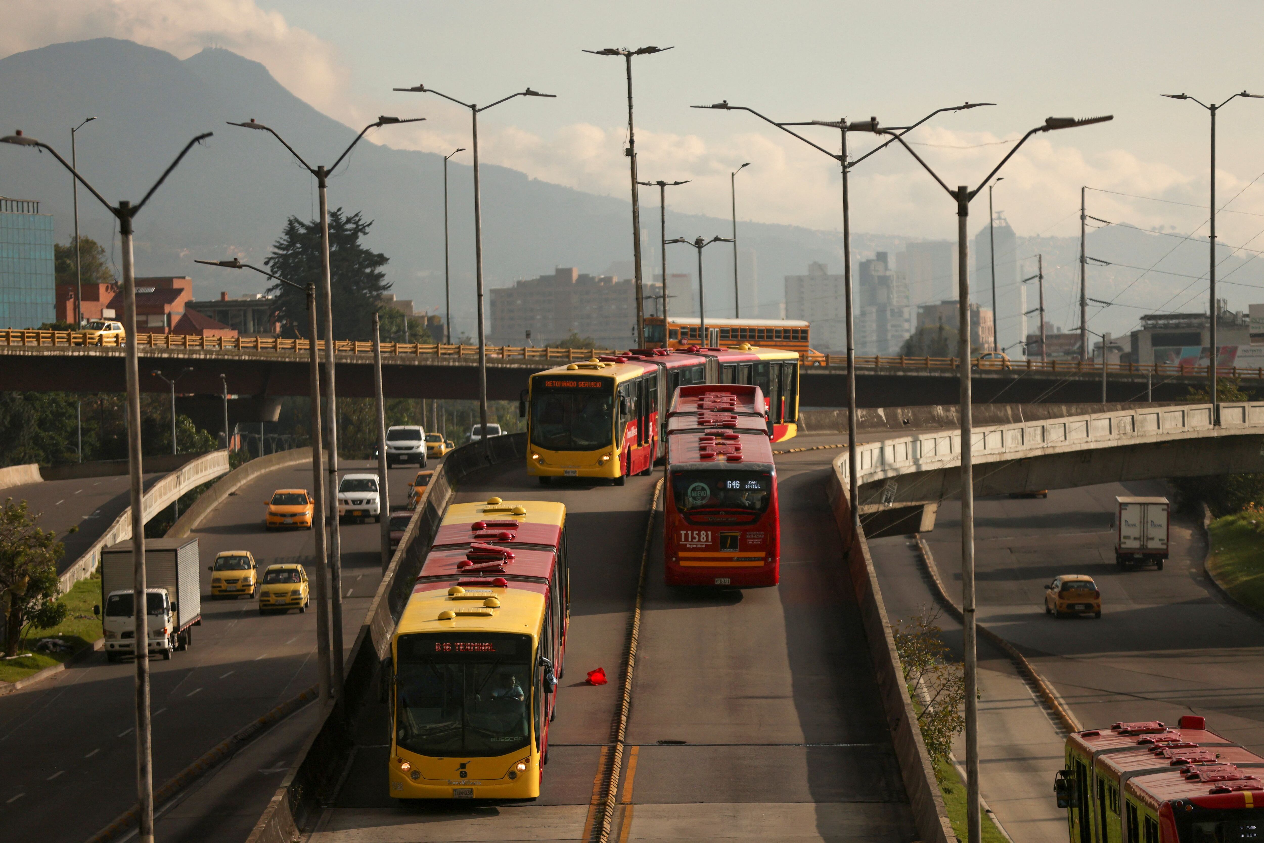 TransMilenio en Bogotá REUTERS/Luisa Gonzalez