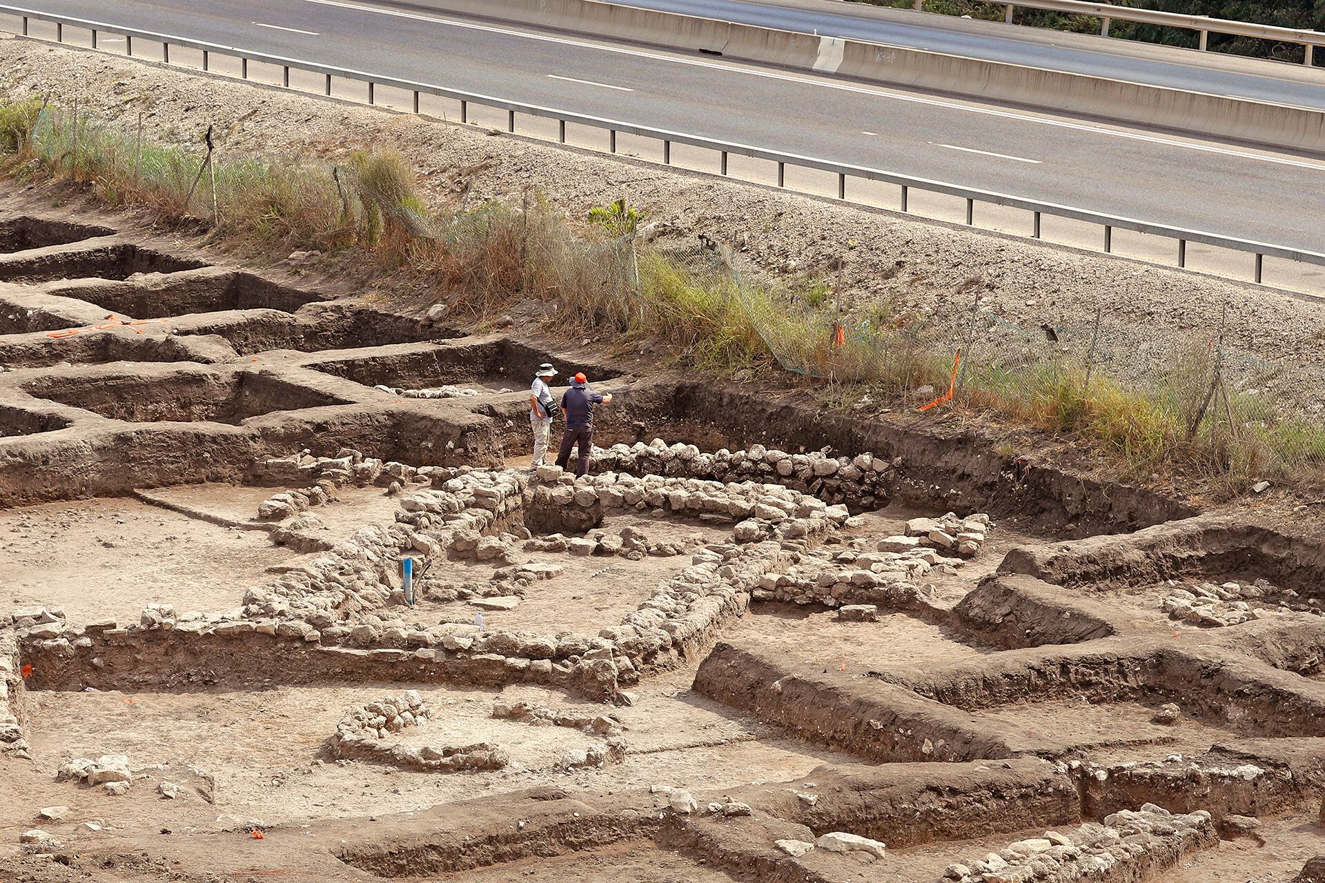 La milenaria ciudad hallada en Israel pertenece a la Edad de Bronce (Foto de Jack Guez/ AFP)