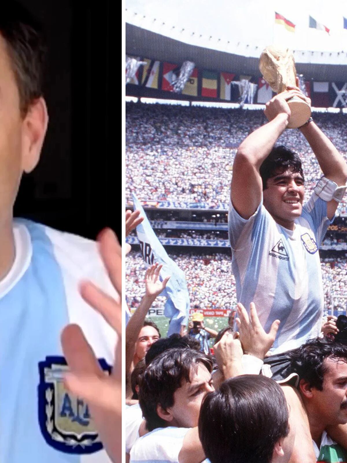 El misterio de las Copas del Mundo paralelas en los festejos de los  jugadores de la selección argentina - Infobae
