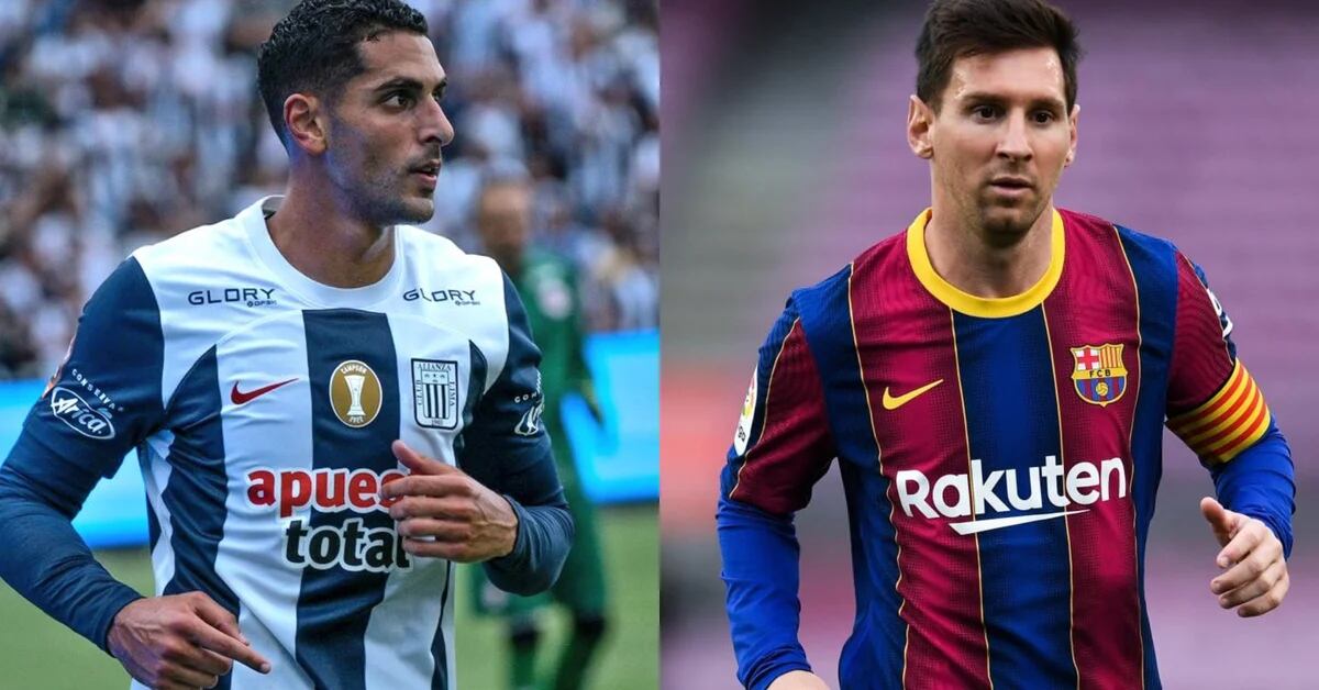 Peter Arévalo compared Pablo Sabbag’s goal in Alianza Lima vs UTC to Lionel Messi’s
