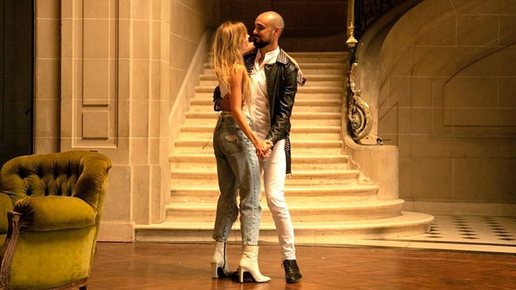 Abel le dedicó un romántico mensaje a Mora en sus redes el Día de San Valentín (Instagram @abelpintos)