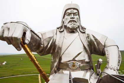 Monumento a Genghis Khan en Mongolia (Shutterstock)