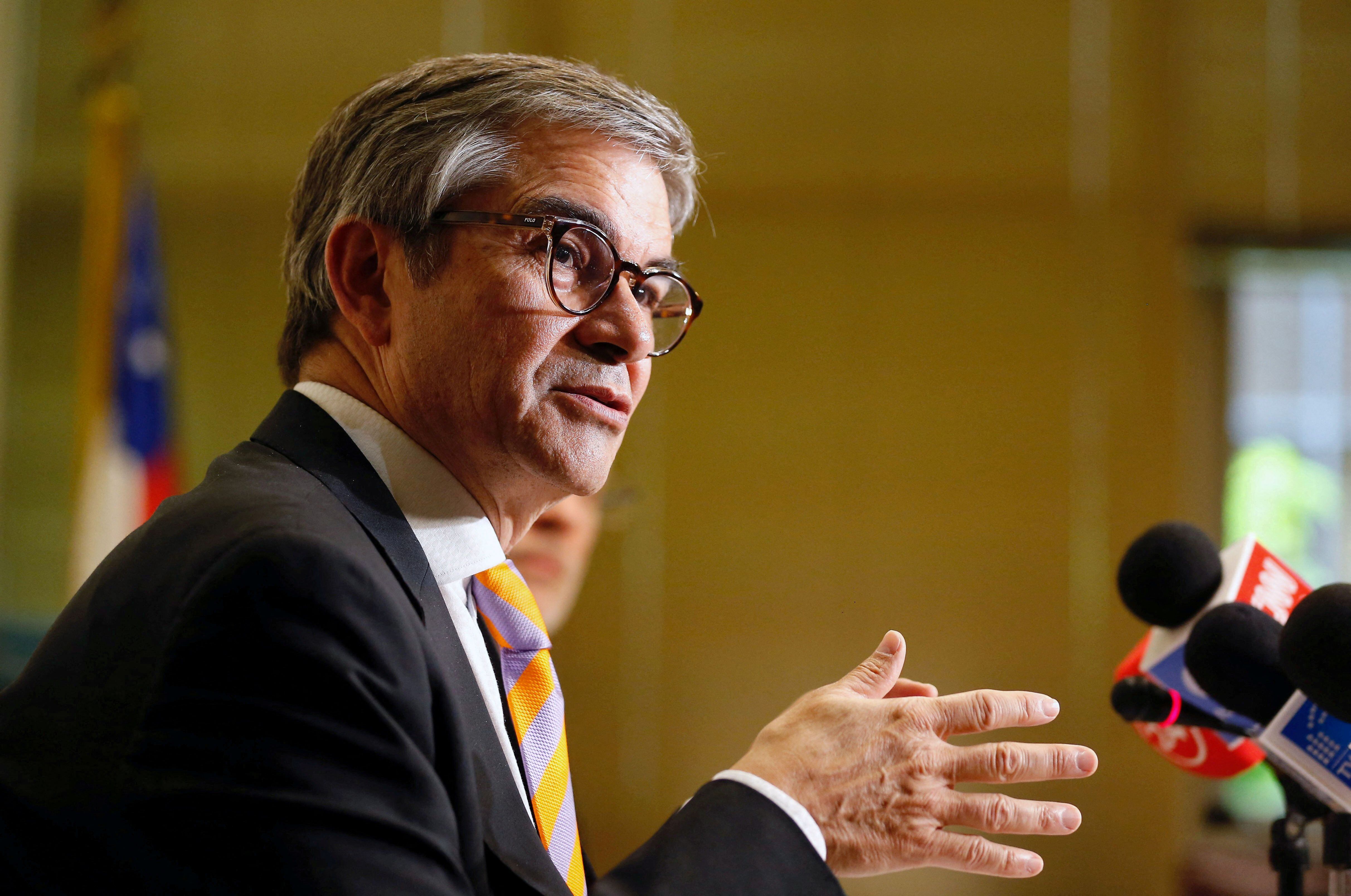 Mario Marcel, ministro de Hacienda de Chile (REUTERS/Rodrigo Garrido)
