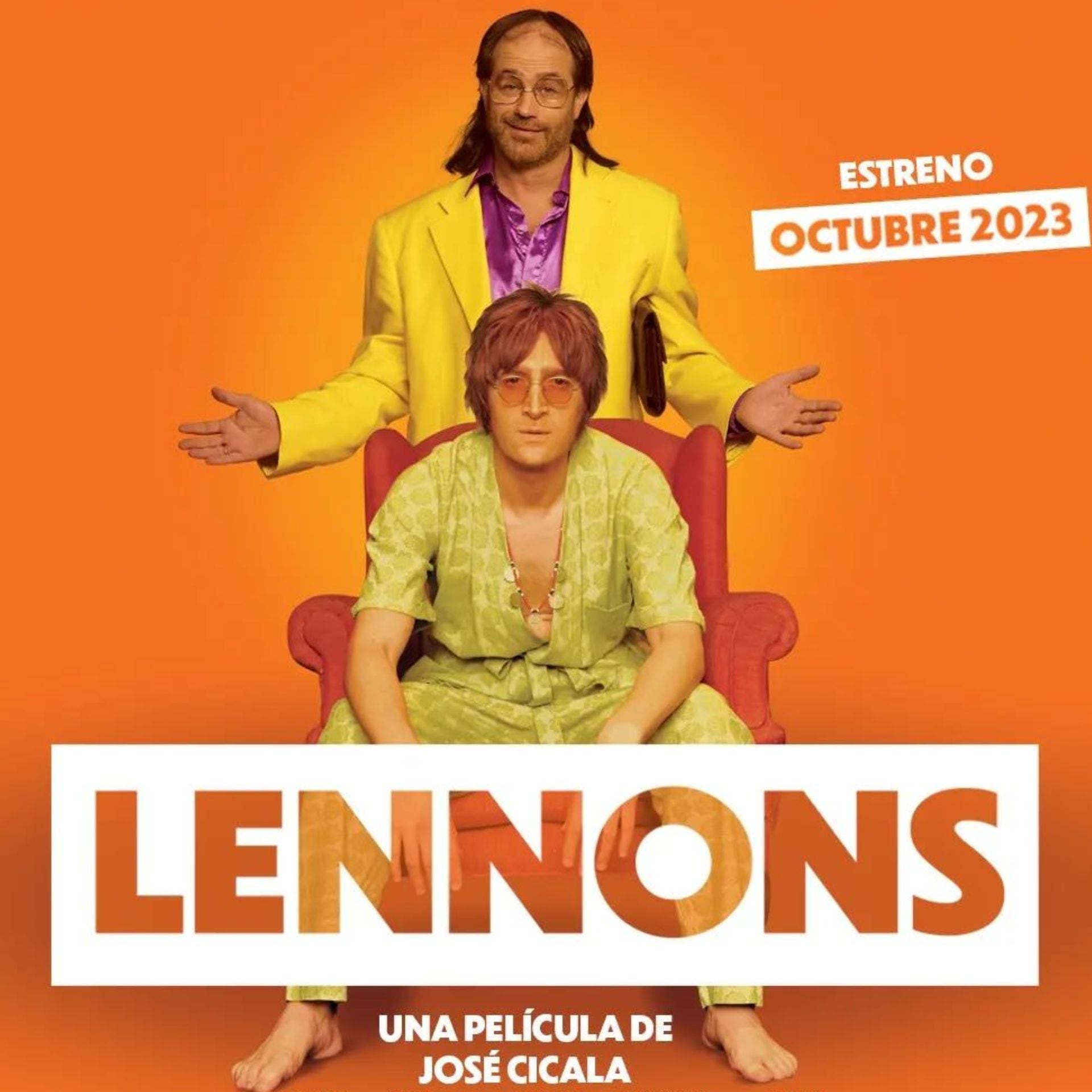 El afiche de la película Lennons, de José Cicala
