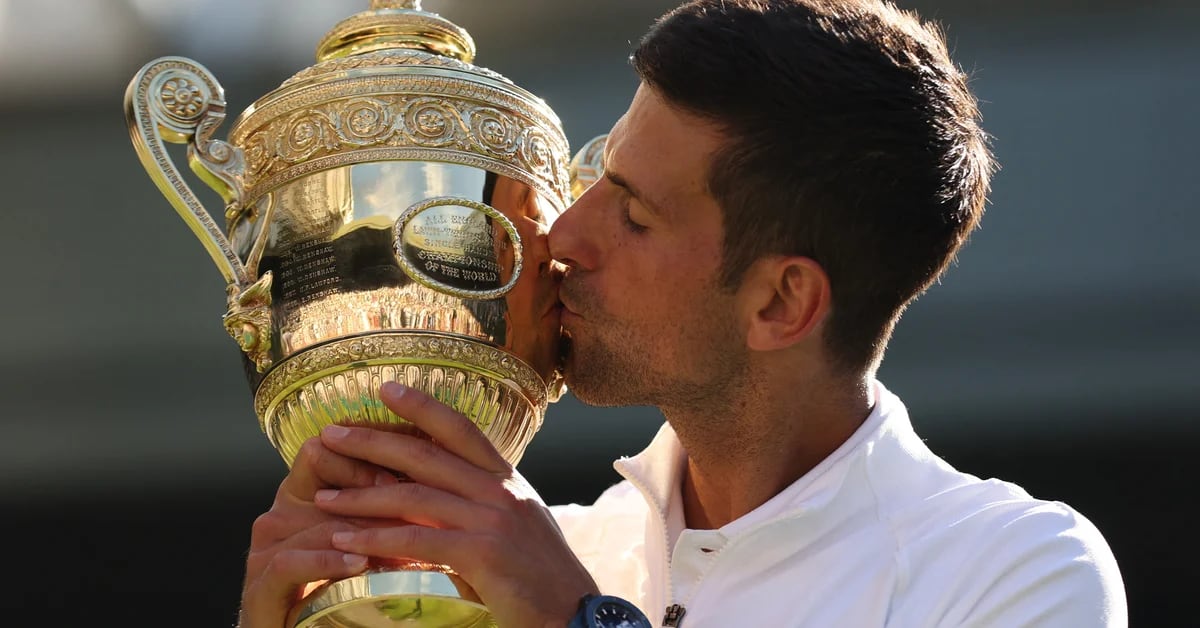 Novak Djokovic defeated Nick Kyrgios, confirming his dominance at Wimbledon and adding his fourth consecutive title.