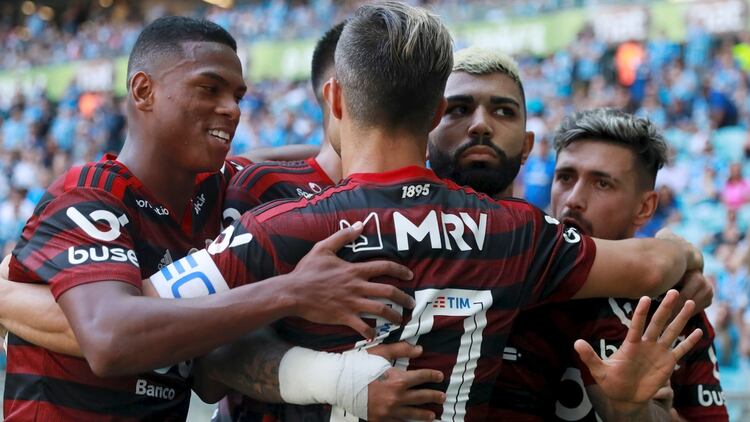 Flamengo ganó en su último partido antes de River y extendió su invicto a 25 partidos (Reuters)