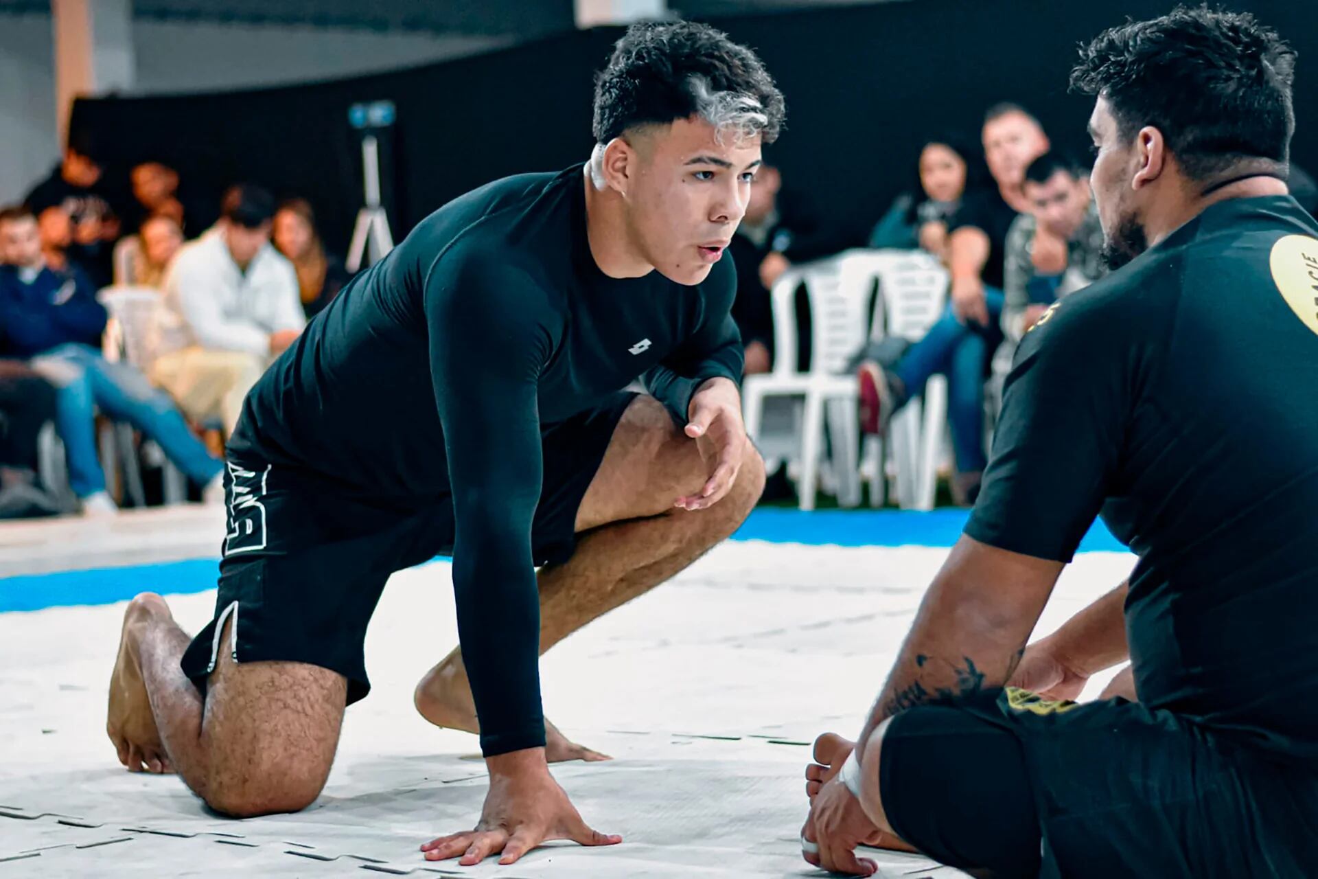 Gianluca Oporto, el "Tyson" del jiu jitsu brasileño