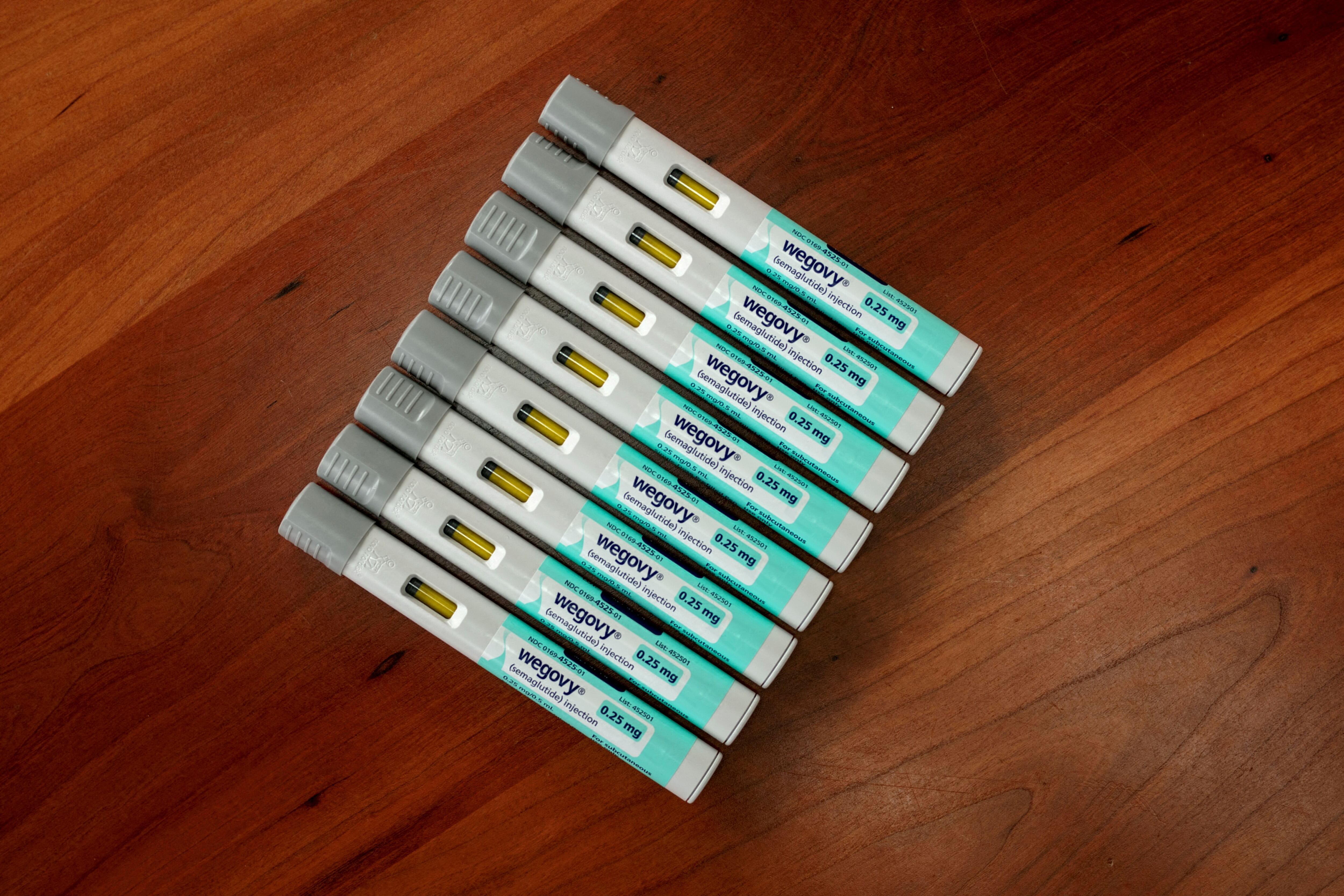 Wegovy® está destinado para adultos con un índice de masa corporal superior a 30 (obesidad), o entre 27 y 30 (sobrepeso) en presencia de al menos una comorbilidad relacionada con el peso (REUTERS/Jim Vondruska/Illustration/File Photo)