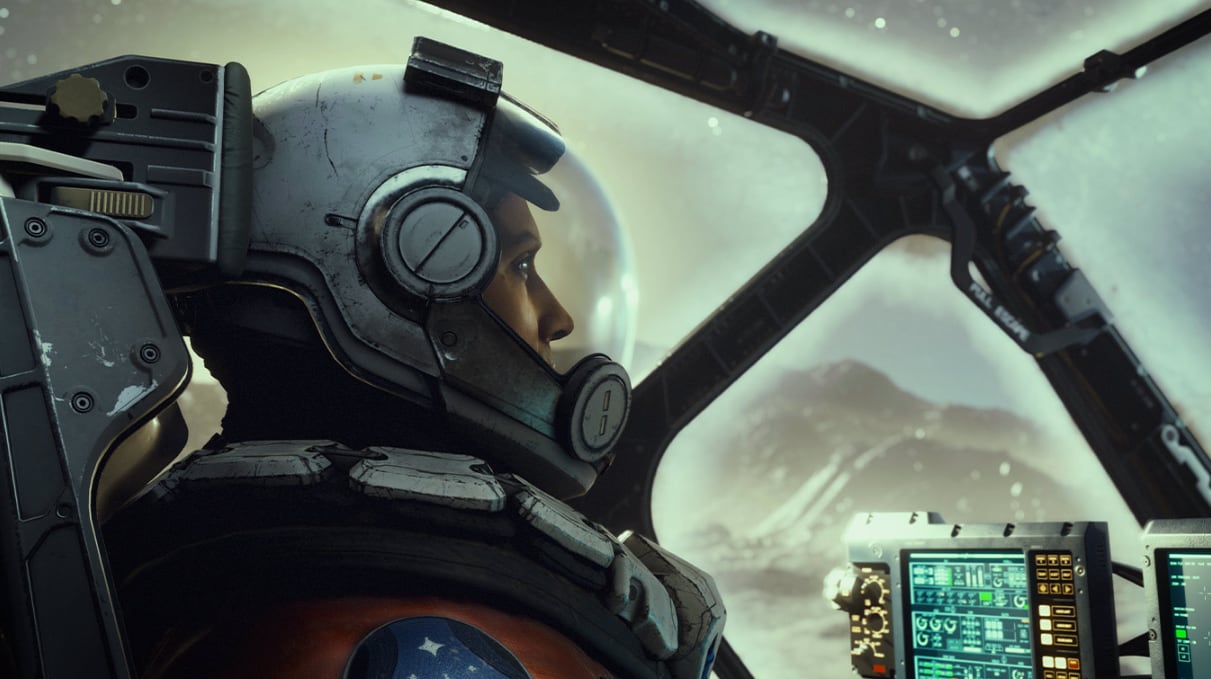 El videojuego es una aventura en el espacio, explorando diferentes planetas. (Bethesda)