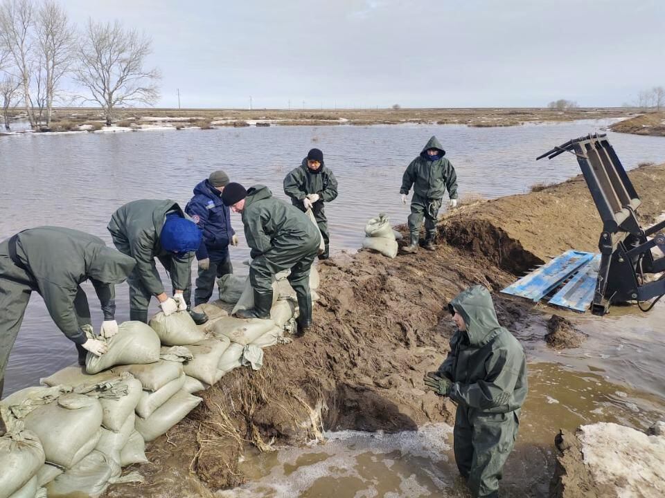 Inundaciones en Kazajistán