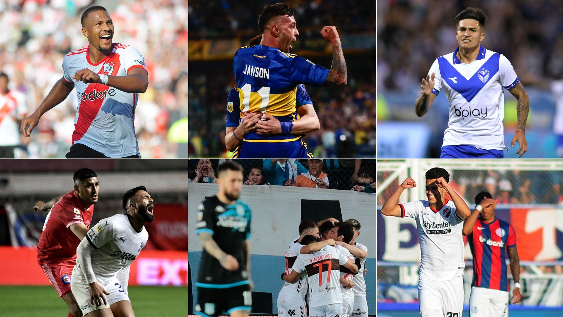 La pelea por evitar el descenso y clasificar a las Copas internacionales está que arde en la Copa de la Liga