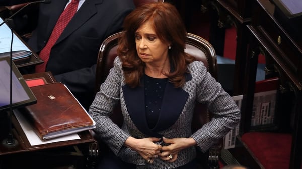La ex presidenta Cristina Kirchner