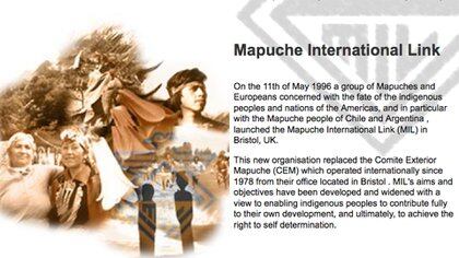 En el nº 6 de Lodge Street, Bristol, UK, tiene su sede, desde el año 1978, The Mapuche Nation