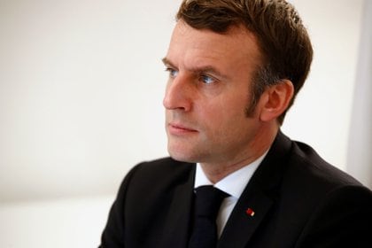 El presidente francés Emmanuel Macron (Sebastien Nogier/Pool vía Reuters)