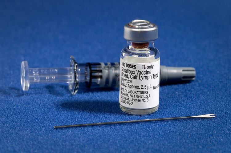 Vacuna de la viruela.