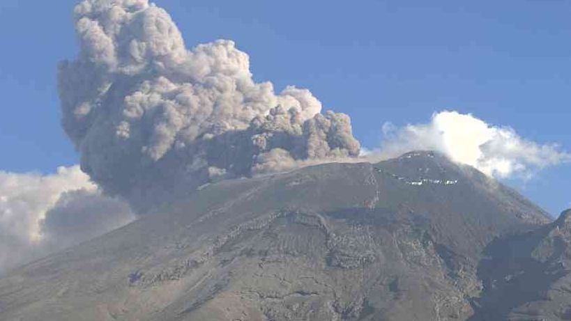 El volcán Popocatépetl cuenta con varios sobrenombres Foto: Cenapred