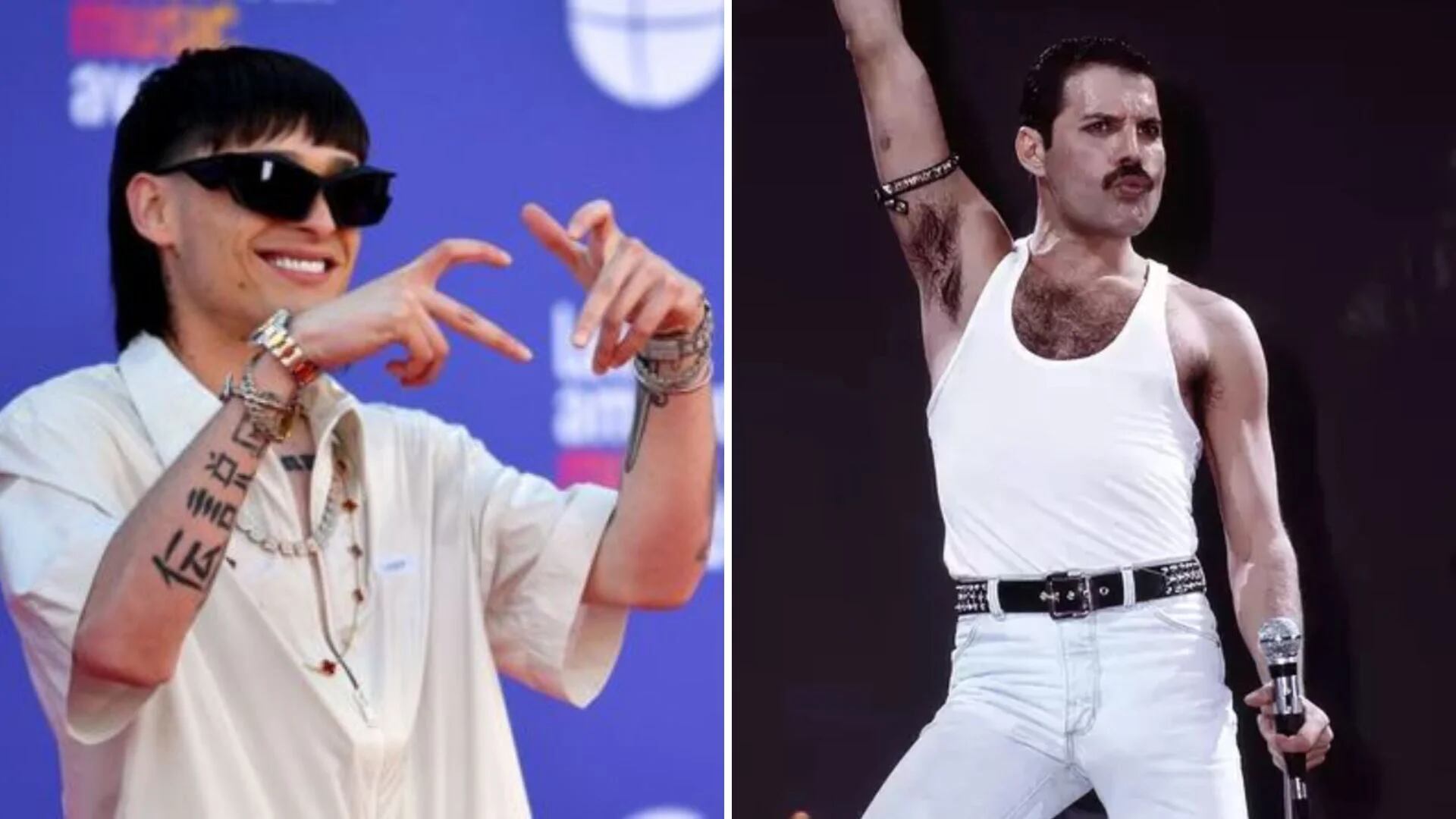 Jóvenes hacen explotar las redes tras afirmar que Peso Pluma es mejor cantante que Freddie Mercury