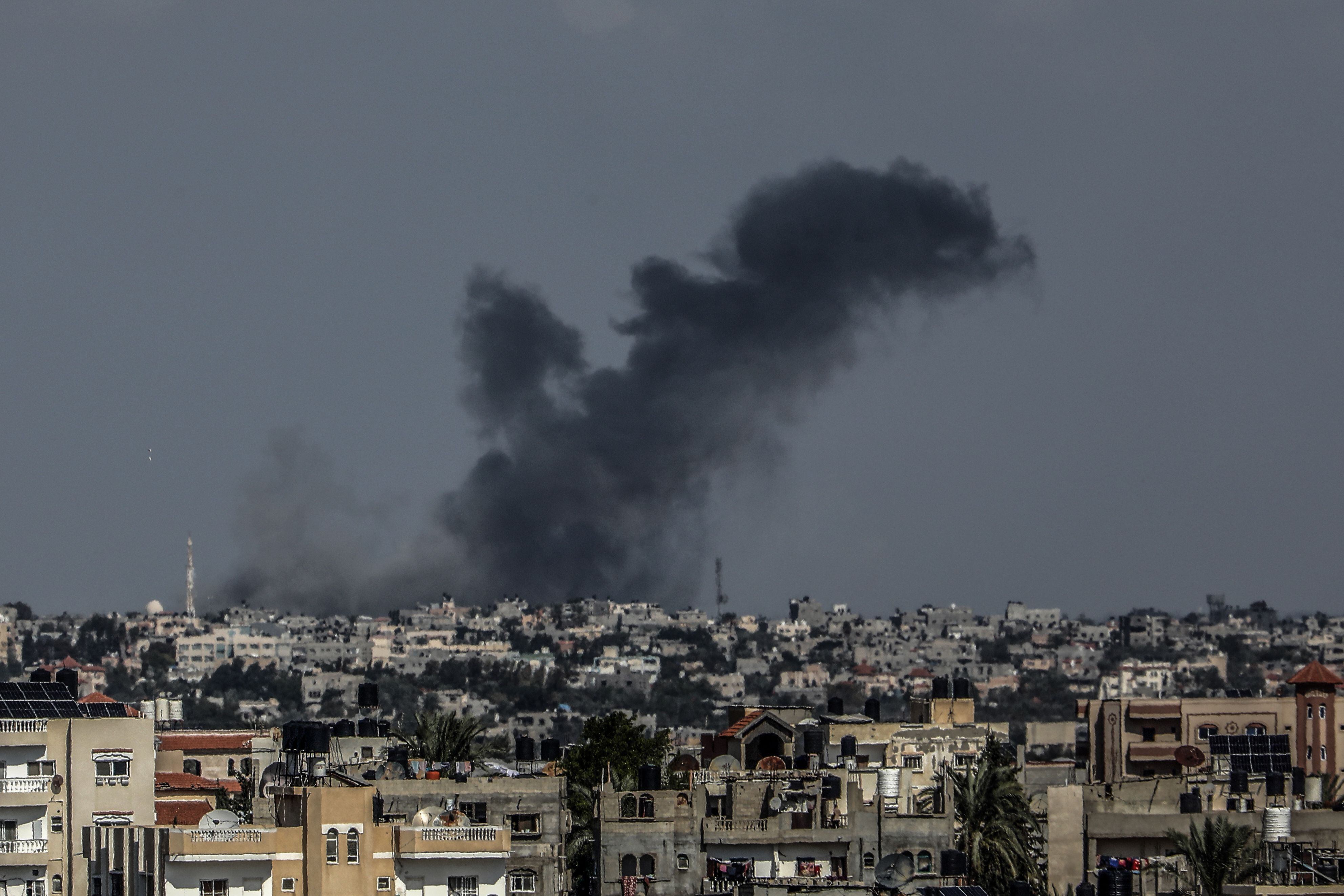 El Ejército israelí destruyó “cientos de infraestructuras terroristas de Hamas” durante los ataques ejecutados durante las últimas 24 horas. (EUROPA PRESS)