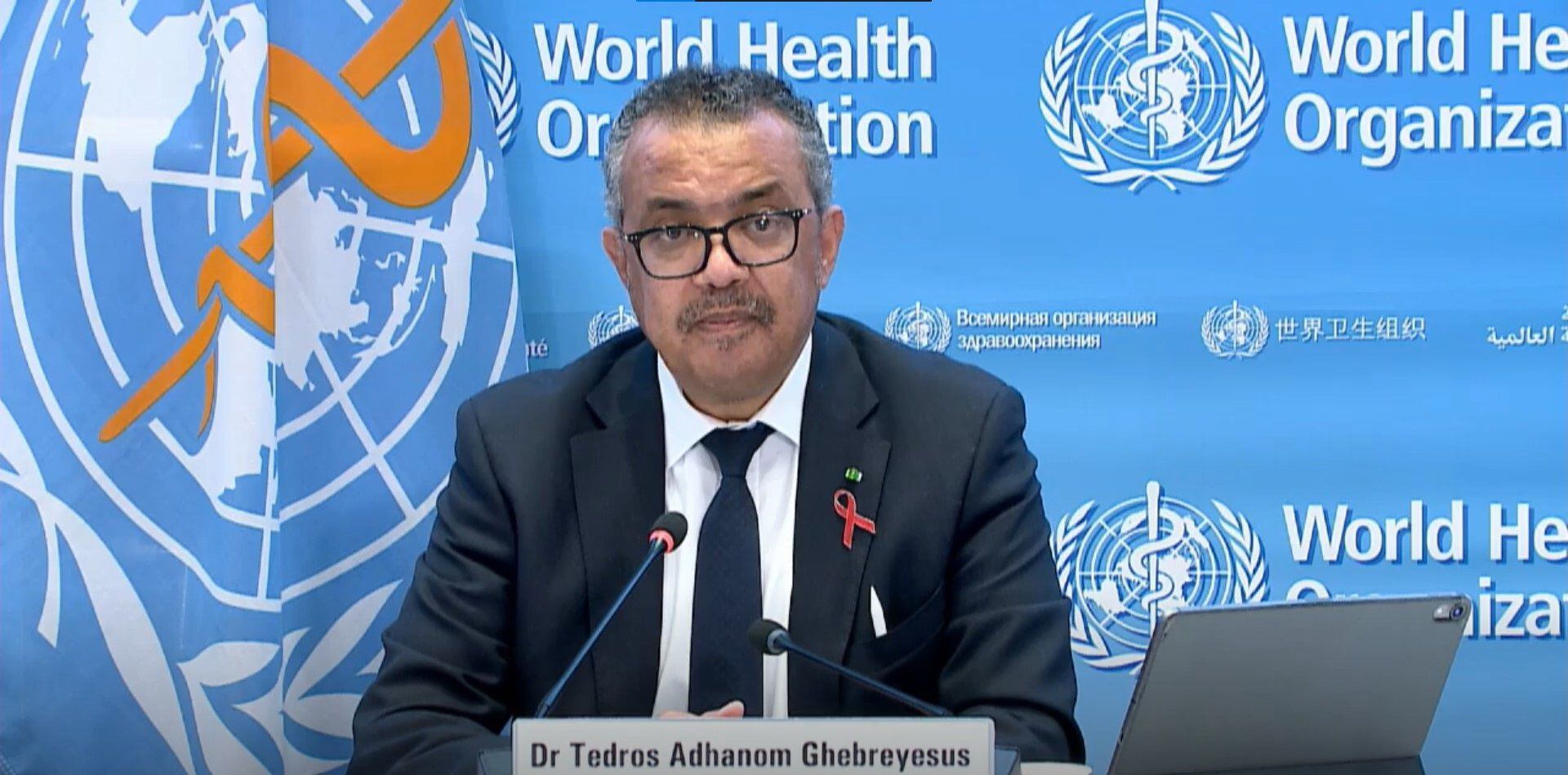 El director general de la Organización Mundial de la Salud (OMS), Tedros Adhanom Ghebreyesus (Foto: OMS)