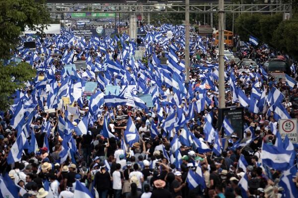 Las protestas en Nicaragua contra el gobierno de Daniel Ortega no cesan 