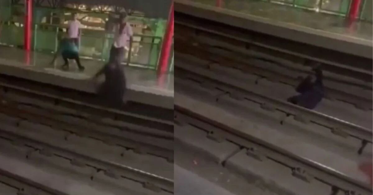 Pelea en Metro de Monterrey indigna; sujeto arrojó a hombre a las vías y lo  dejó inconsciente - Infobae