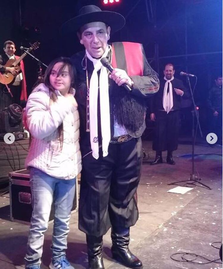 El Chaqueño Palavecino publicó en su cuenta en Instagram un descargo y varias imágenes del show del viernes pasado (Foto: Instagram)