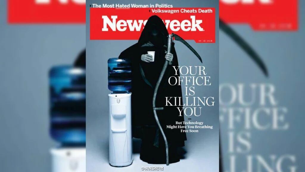 La portada original de Newsweek donde se abordó a fondo este tema.