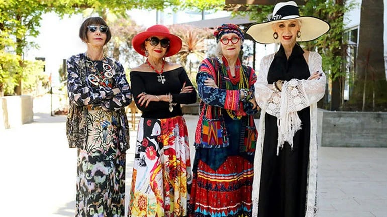 La abuelas musas del libro Advanced Style se animan a dejar atrás el vestuario tradicional y vivir el paso del tiempo a través de la moda