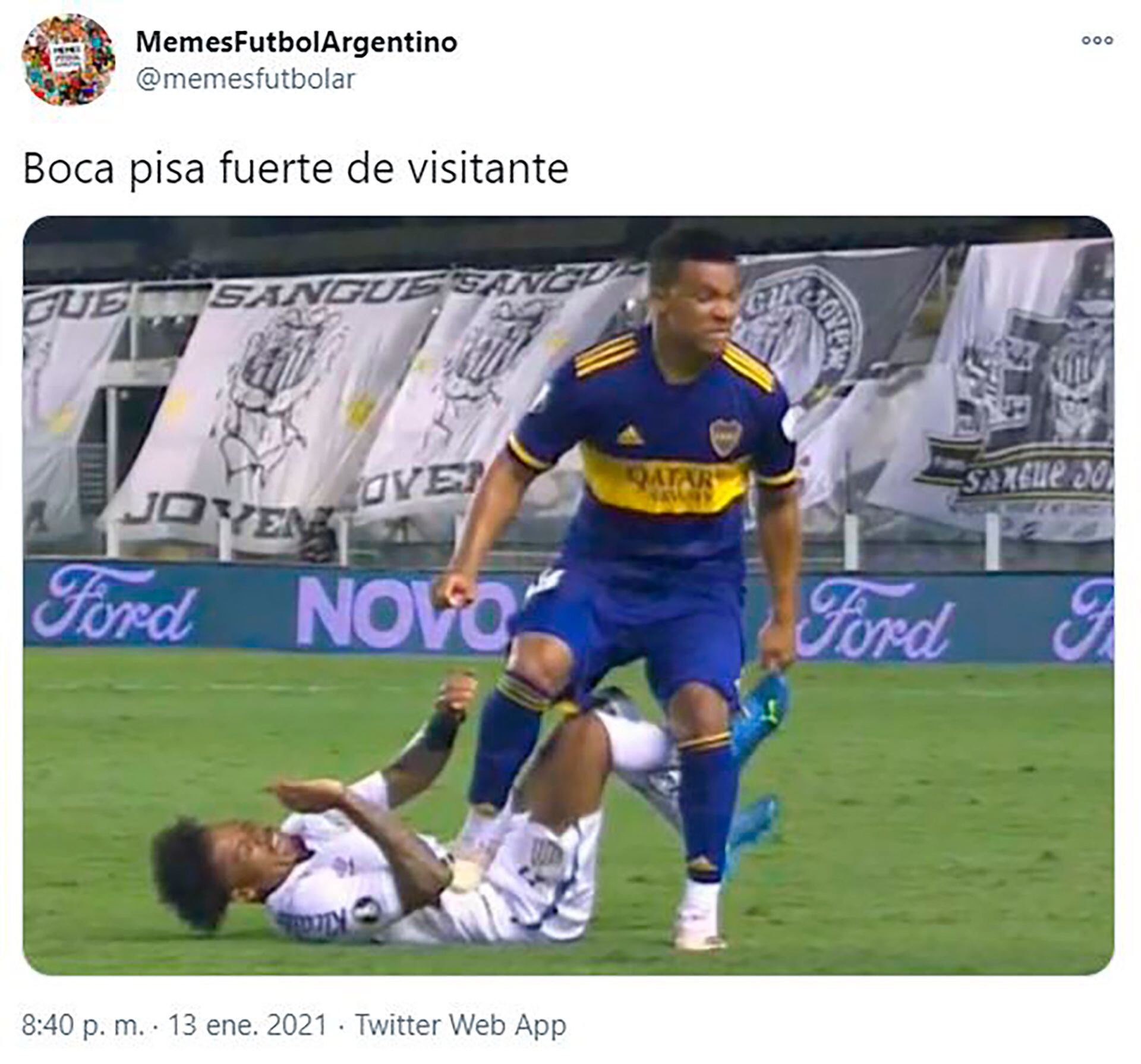 Memes Boca - Santos