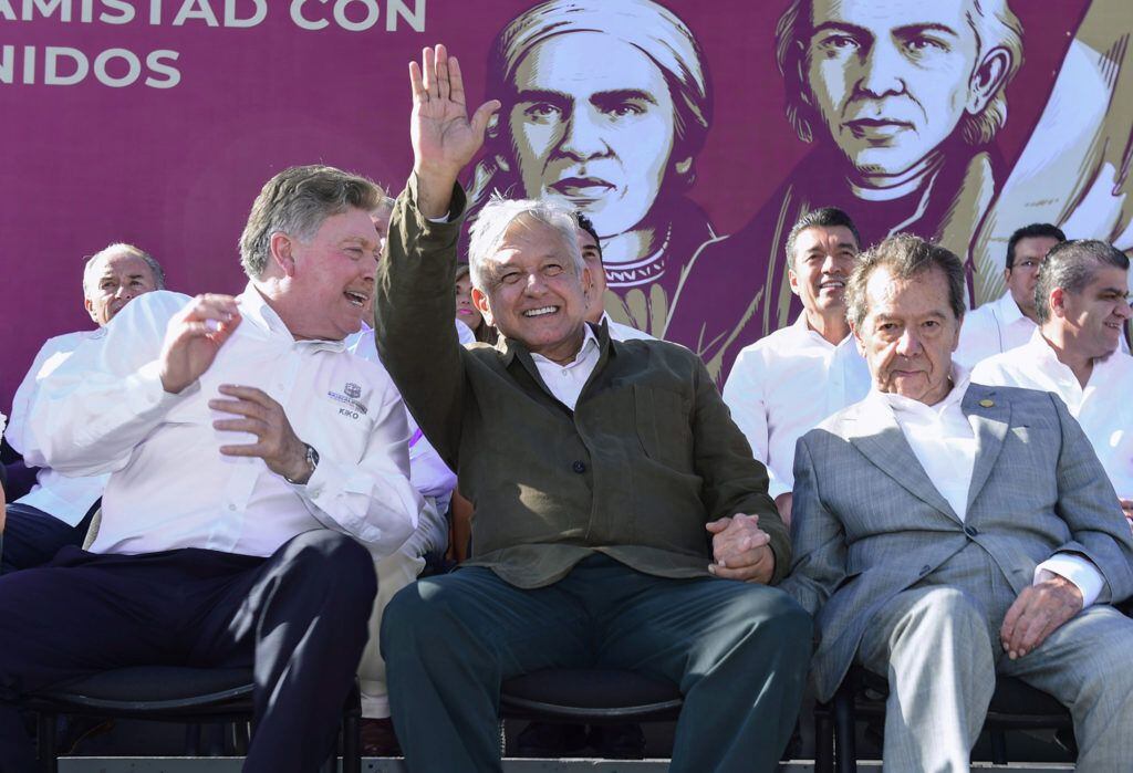 Según Ibarra, Muñoz Ledo se alejó de la 4T al no ser considerado como embajador (Foto: Cortesía Presidencia)