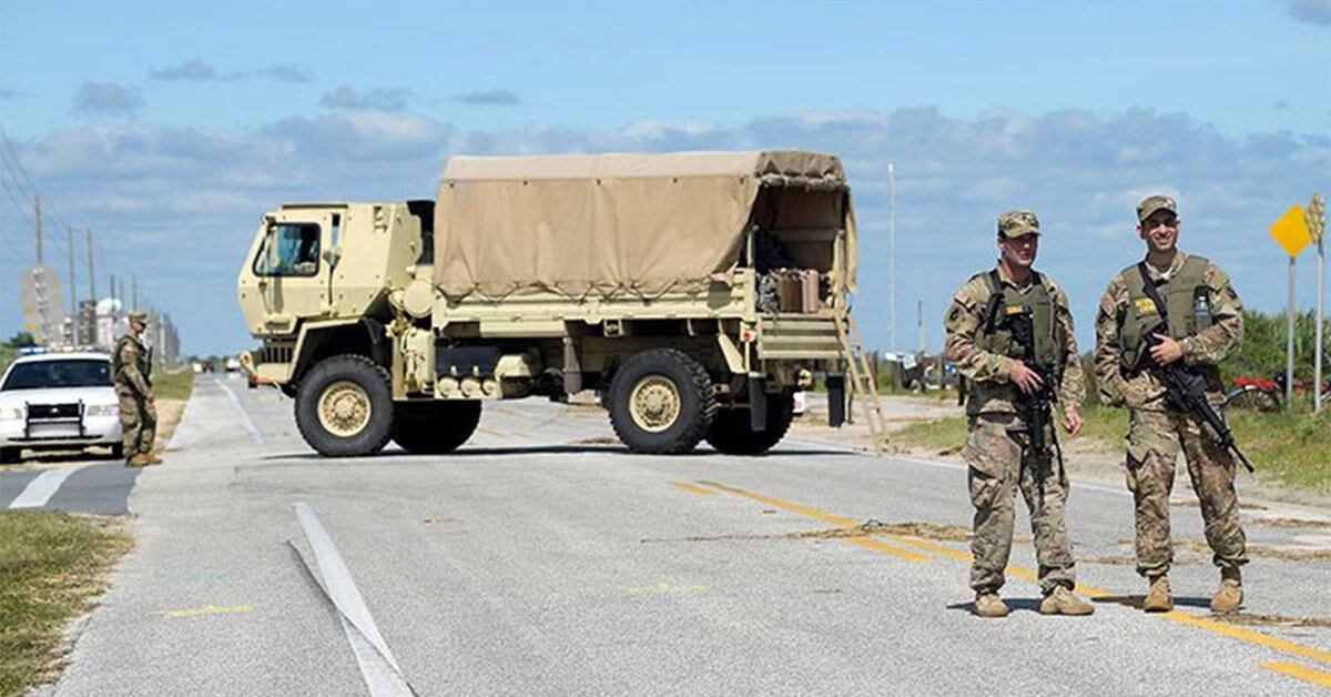 Florida-activa the Guardia Nacional ante la amenaza de civilios disturbances van la asunción de Joe Biden