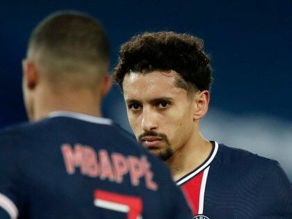 The same day that Di María was robbed, they also robbed Marquinhos's house (REUTERS / Benoit Tessier)