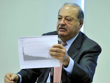 El mexicano Carlos Slim. EFE/Mario Guzmán/Archivo
