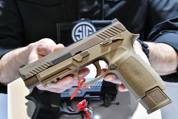La nueva pistola XM17 se impuso en un concurso público frente a los mejores fabricantes de armas del mundo