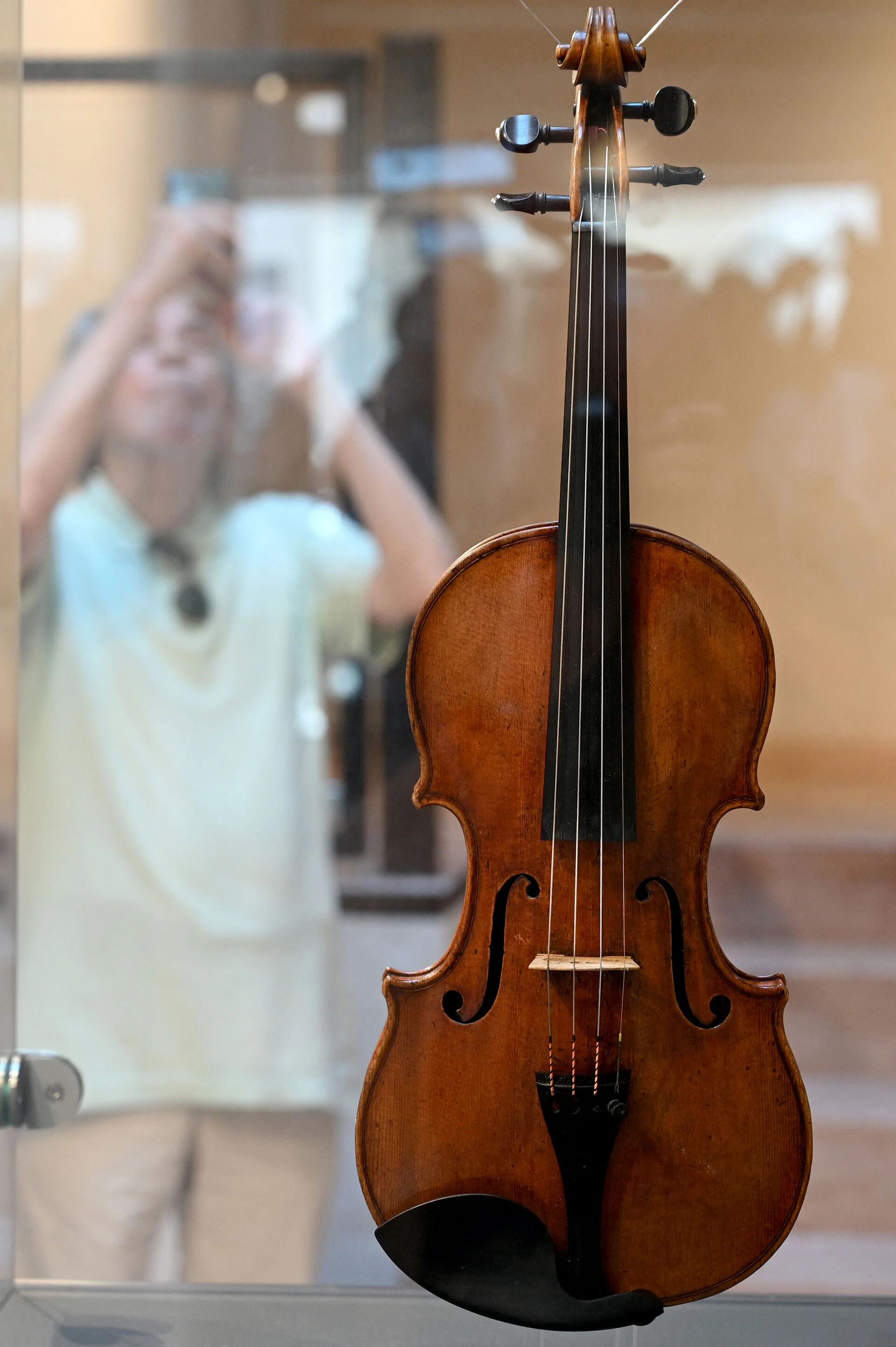 La Casa Stradivari, en Cremona, funciona en el taller donde vivió el  fabricante de violines, Antonio Stradivari (Foto: Gabriel Bouys / AFP)