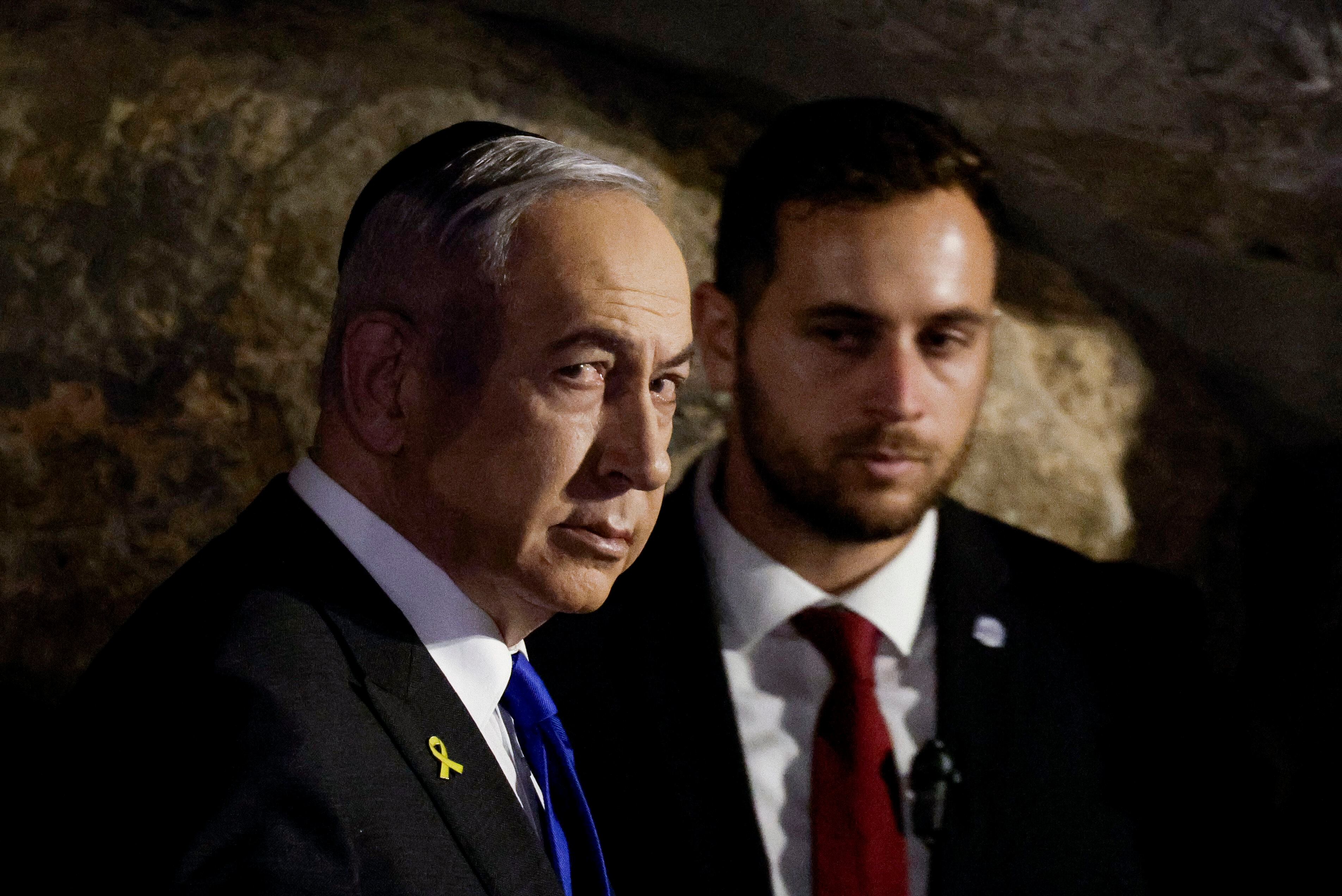 El primer Ministro israelí Benjamin Netanyahu. EFE/EPA/AMIR COHEN/Pool