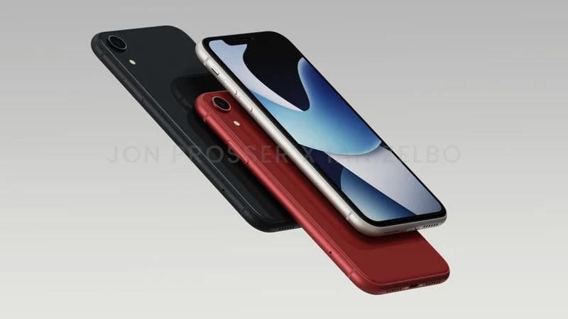 Diseño conceptual del iPhone SE de cuarta generación. (Jon Prosser)