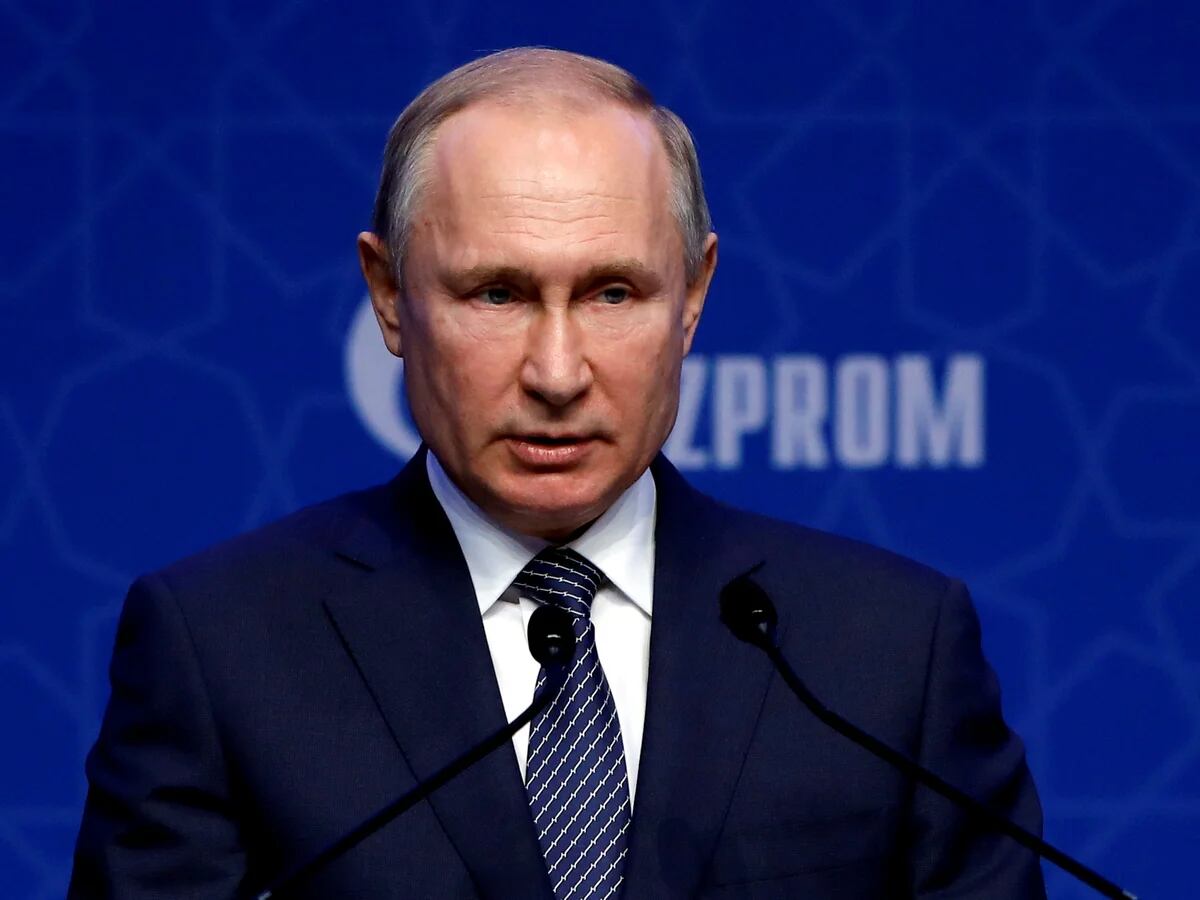 Vladimir Putin anunció que Rusia sólo aceptará pagos en rublos por el gas  que le vende a Europa - Infobae