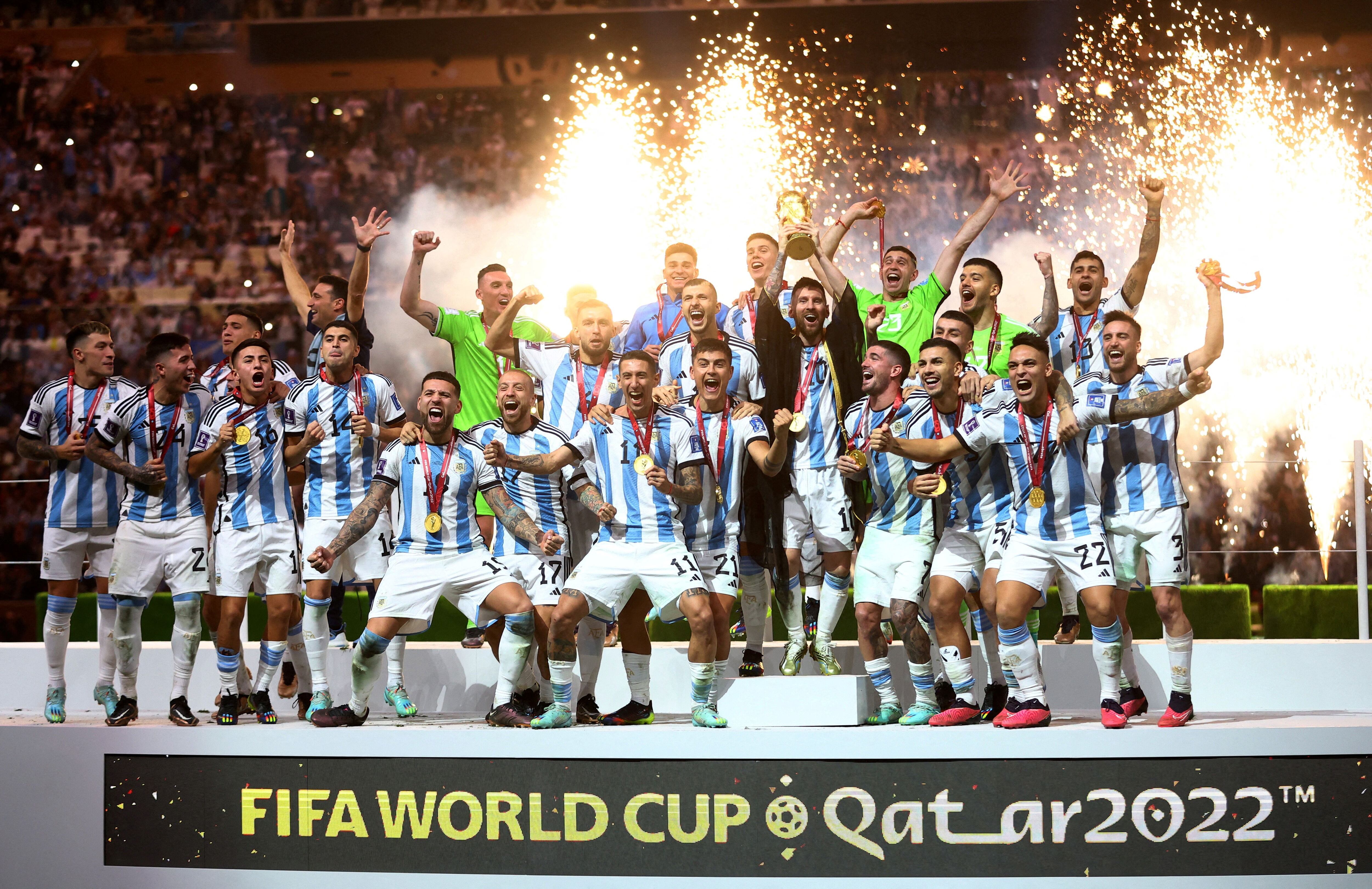 Argentina disputará su primer partido como campeón del mundo frente a Panamá en el estadio Monumental (Foto: Reuters)