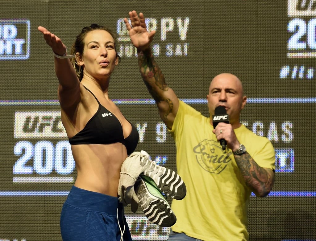 Miesha Tate defenderá el título de peso gallo contra Amanda Nunes, en el evento principal (AFP)