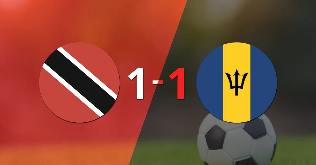 Trinidad and Barbados split the points to draw 1-1