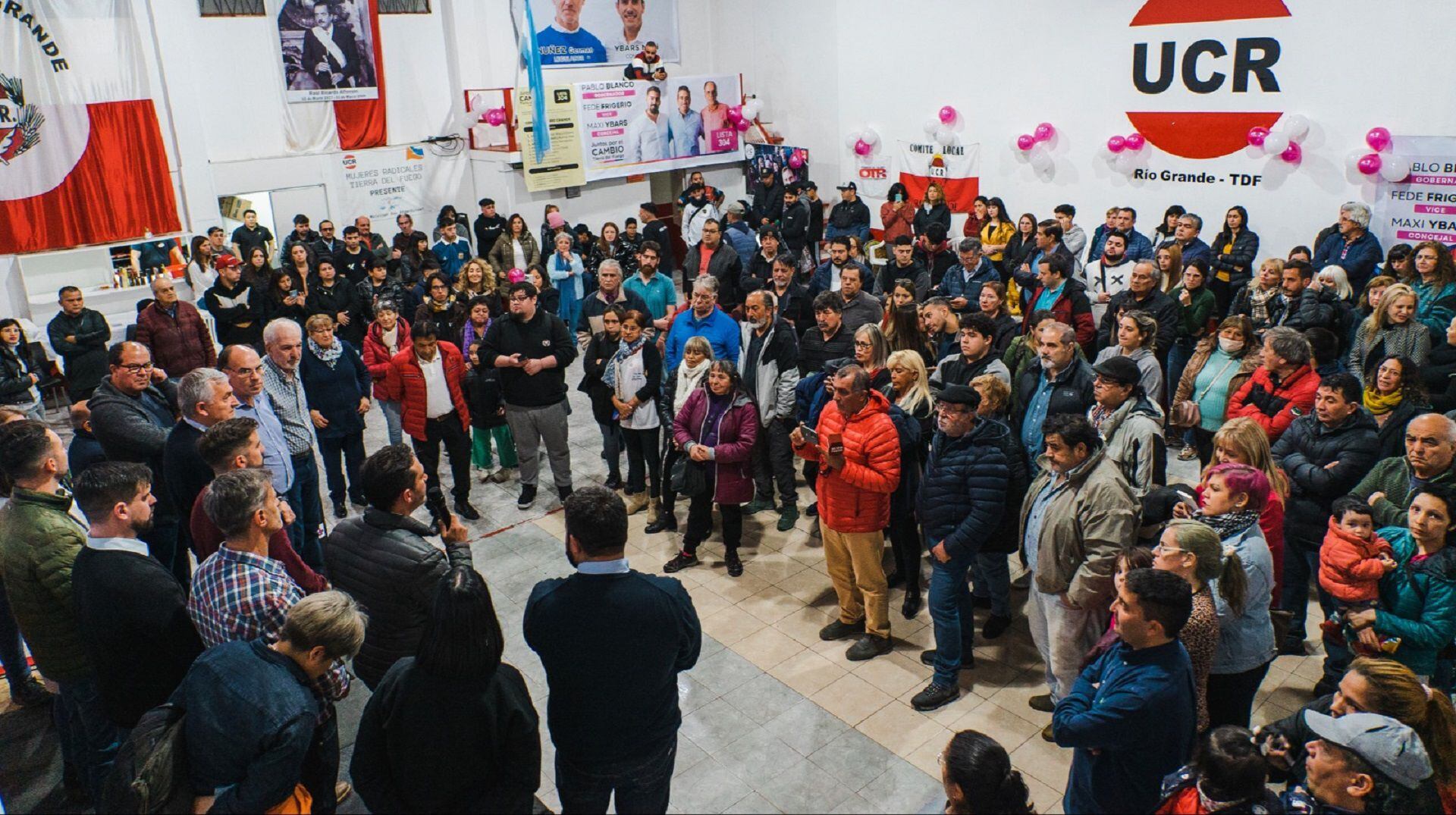 Gerardo Morales en Tierra del Fuego