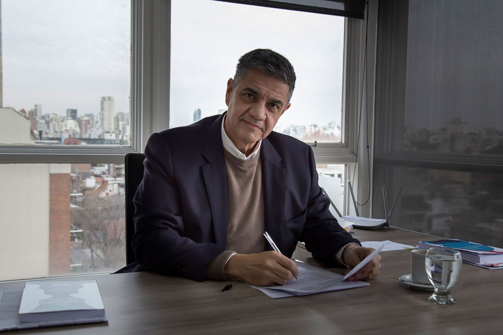 Jorge Macri: “Todos los dirigentes tenemos que tratar de bajar un cambio por respeto a la gente" (Foto Diego Barbatto)
