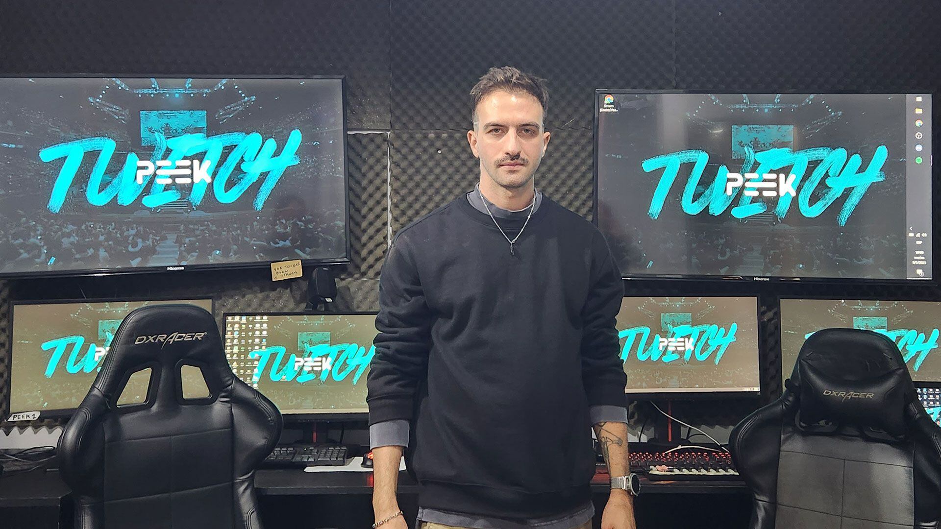 Nicolás Brandoni, CEO de PEEK Studios, la primera productora audiovisual de Argentina en ofrecer 24 horas de contenido en vivo realizado íntegramente para Twitch