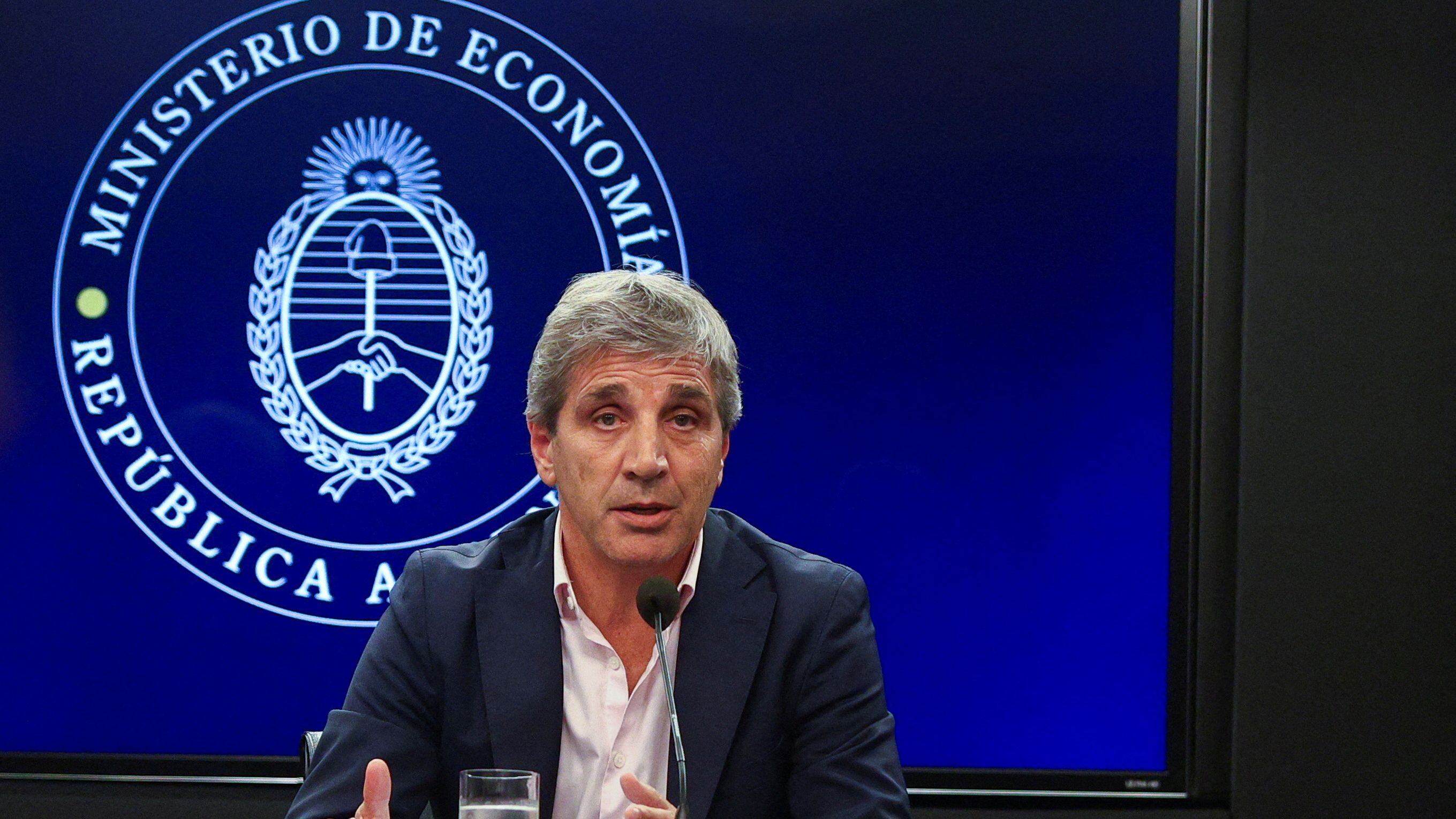 El ministro de Economía, Luis Caputo (REUTERS)